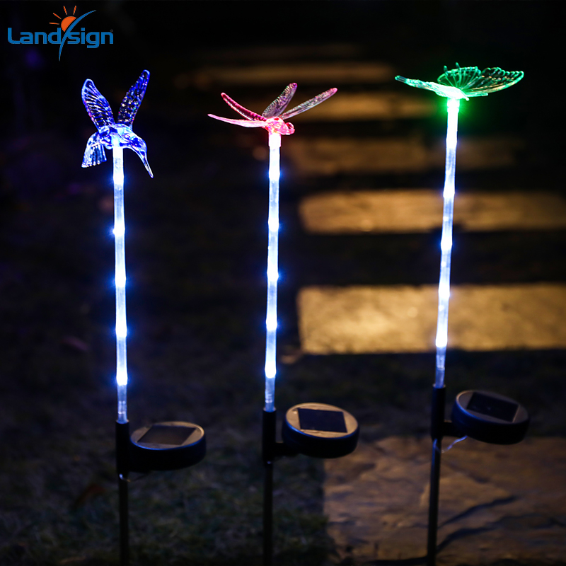 Novos produtos da Landsign, Solar Lawn Light Waterproof.