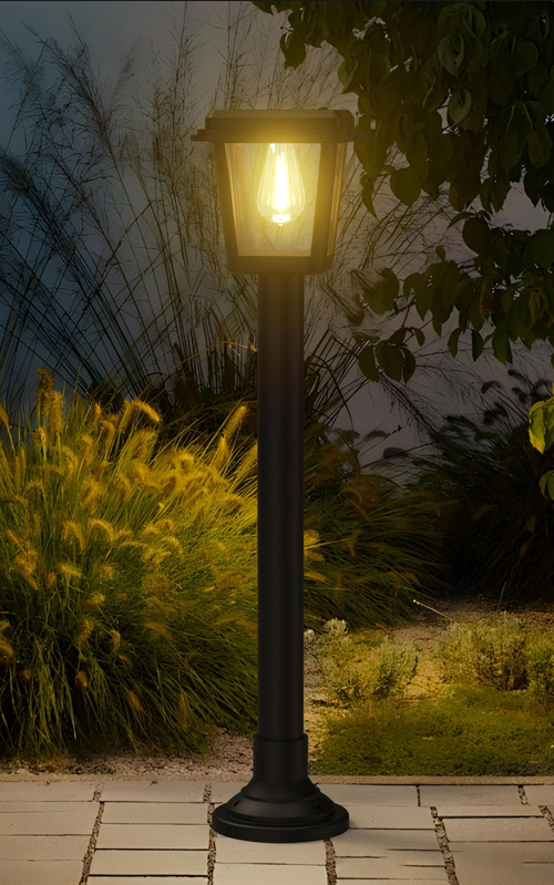 Luzes solares LED para caminho externo da Landsign