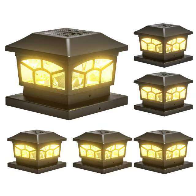 Luz solar capital de 8 LEDs