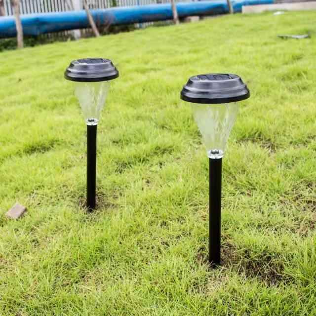 Luzes de rua solares para jardim solar à prova d'água ao ar livre