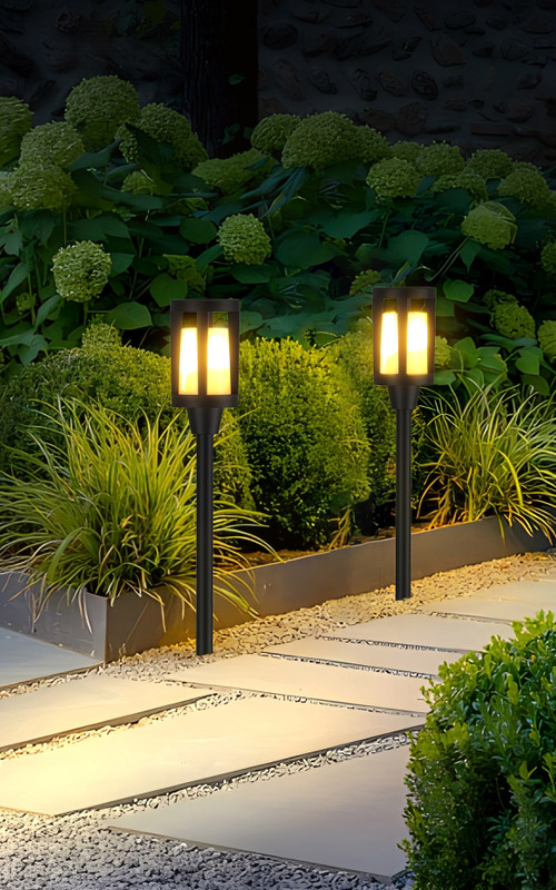 Luzes solares para jardim Luzes decorativas para exteriores