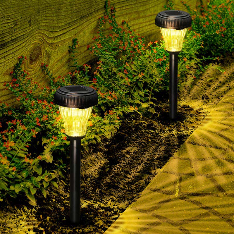 Luzes solares para jardim ao ar livre