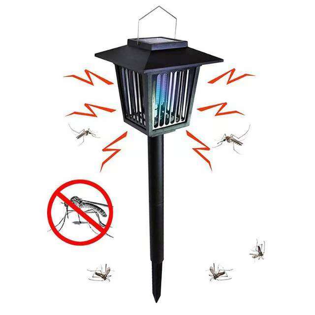 Luz solar impermeável para matar mosquitos