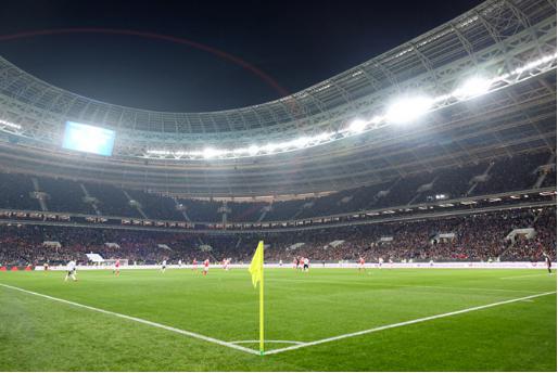 A Copa do Mundo começa hoje à noite e LED acende a Arena da Copa do Mundo 2018